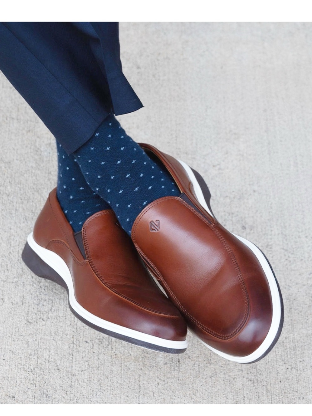 Amberjack the slip on leather loafers 10.5